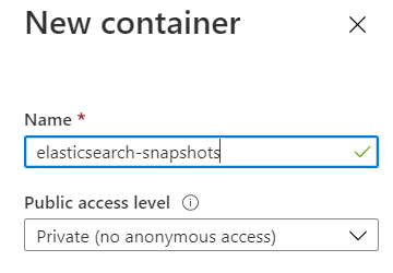 Backup Container